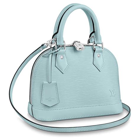 louis vuitton alma bb blue patent leather|louis vuitton alma bb.